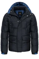 Kurtki męskie - Lee Puffer Jacket Męska Kurtka Zimowa Logo L87Xum01-Xl - miniaturka - grafika 1