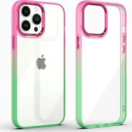 Etui i futerały do telefonów - Maxximus MX RAINBOW IPHONE 15 PRO (6.1) RED-GREEN / CZERWONO-ZIELONY - miniaturka - grafika 1