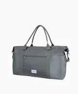 Torby podróżne - PUCCINI Zielona torba podróżna z regulowanym paskiem - miniaturka - grafika 1