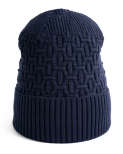 Czapka Zimowa Damska Męska Beanie Podwijana Uniwersalna Casualowa Jesienna - Czapki damskie - miniaturka - grafika 1