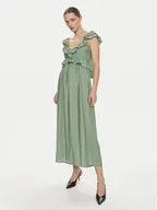 Sukienki - Vero Moda Sukienka letnia Josie 10303761 Zielony Regular Fit - miniaturka - grafika 1