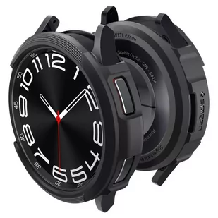 Etui Spigen Liquid Air do Samsung Galaxy Watch 6 Classic (43 mm) matte black - Akcesoria do smartwatchy - miniaturka - grafika 4