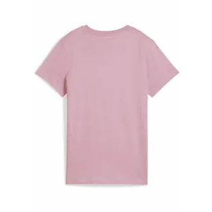 Damska koszulka z logo ESS No. 1 PUMA Poised Pink - Koszulki sportowe damskie - miniaturka - grafika 1