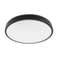 Oprawy, klosze i abażury - Kobi Plafon LED ZOE LX z czujnikiem ruchu PREMIUM 24W neutralna 4000K czarna KFZX24WNBCZ - miniaturka - grafika 1