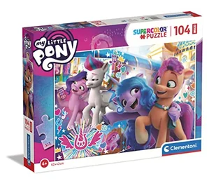 Puzzle 104 Maxi Super Kolor My Little Pony Nowa - Puzzle - miniaturka - grafika 2
