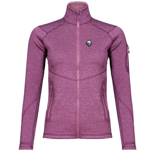 Bluza damska High Point Woolion Merino 3.0 Lady Sweatshirt Rozmiar: S / Kolor: fioletowy - Bluzy sportowe damskie - miniaturka - grafika 1