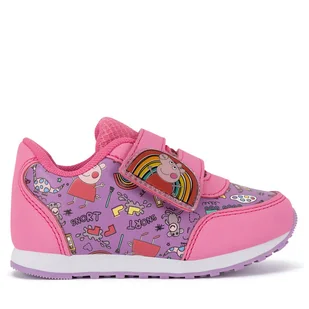 Sneakersy Peppa Pig AW24-107PP Różowy - Buty dla dziewczynek - miniaturka - grafika 1