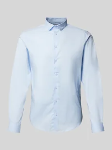 Koszula casualowa o kroju slim fit z kołnierzykiem typu kent model ‘Palle’ - Koszule męskie - miniaturka - grafika 1