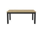 Stoły - Stół OLIN 180x95 dąb grand naturalny/czarny - miniaturka - grafika 1