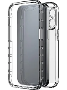 Black Rock - Etui 360 stopni przezroczyste etui pasuje do Apple iPhone 14 Pro I etui na telefon komórkowy, ochrona przed zarysowaniami, TPU (przezroczyste) - Etui i futerały do telefonów - miniaturka - grafika 1