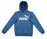Bluzy dla dziewczynek - PUMA Ess Big Logo Hoodie Fl B Bluza dziecięca - Unisex - miniaturka - grafika 1