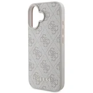 Etui i futerały do telefonów - Etui GUESS 4G Classic do Apple iPhone 16 Plus Różowy - miniaturka - grafika 1