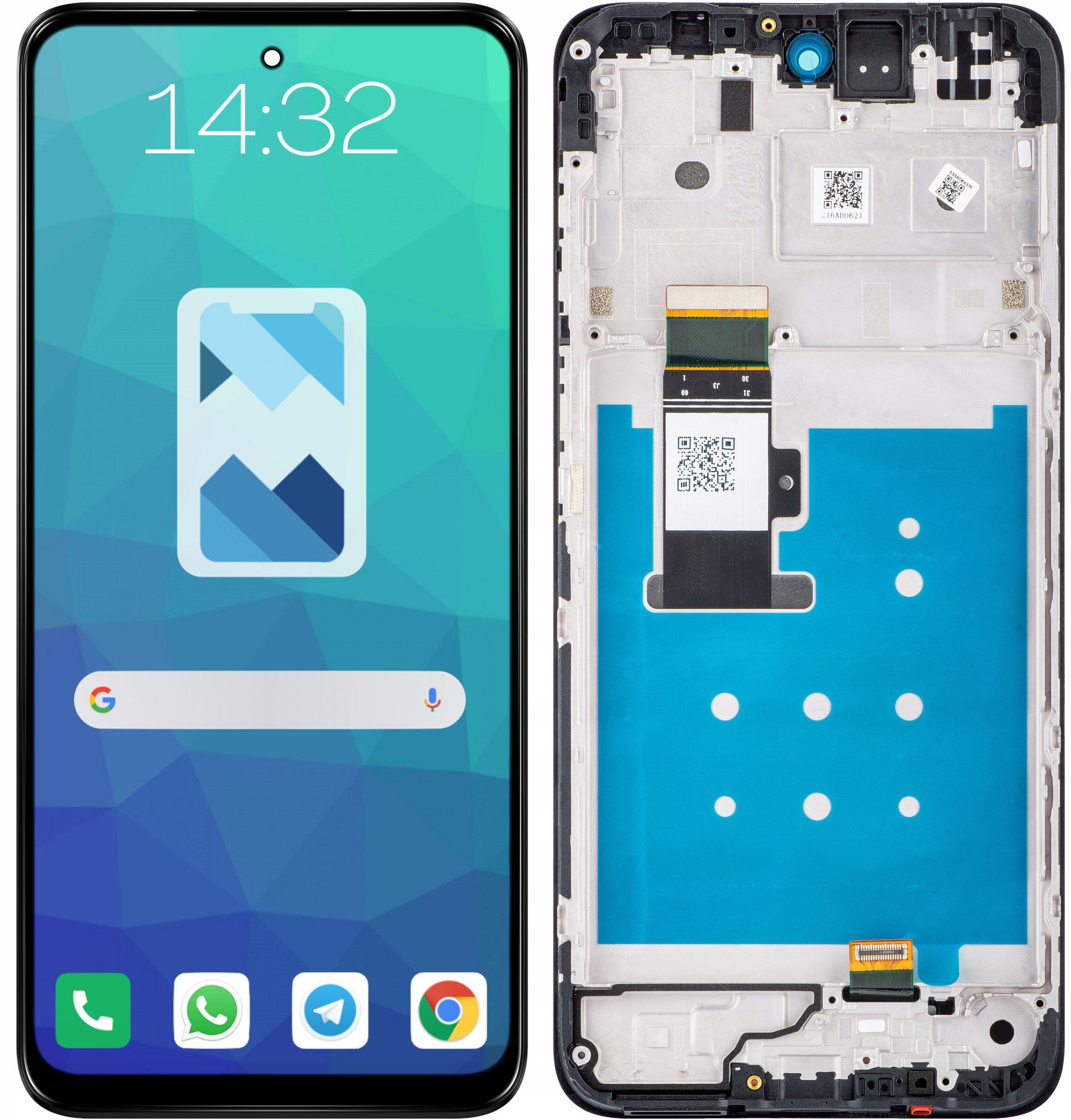 Wyświetlacz do Motorola Moto G13 LCD XT2331 Ramka
