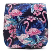 Akcesoria fotograficzne - Pokrowiec Etui Do Na Fuji Instax Mini 90 / Flamingi - miniaturka - grafika 1