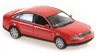 Samochody i pojazdy dla dzieci - Minichamps Audi A6 C5 1997 Red 1:43 940017100 - miniaturka - grafika 1