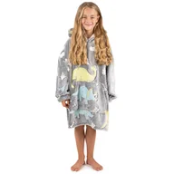 Koce i narzuty dla dzieci - 4Home Lamb poncho Dino, 72 x 150 cm - miniaturka - grafika 1
