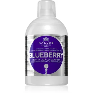 Kallos KJMN Blueberry revitalising shampoo odżywczy szampon 1000ml - Szampony do włosów - miniaturka - grafika 1