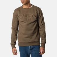 Swetry męskie - HOPENLIFE Baytown sweter męski, Khaki, XL - miniaturka - grafika 1