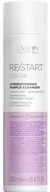 Szampony do włosów - Revlon Restart Color Purple Cleanser Szampon 250ml - miniaturka - grafika 1