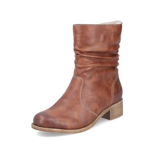 Rieker Damskie 76581 Półdługie kozaki, brązowe, 38 EU, brązowy, 38 EU