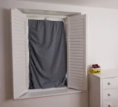 Firany i zasłony dla dzieci - Koo-di Osłonka zaciemniająca na okno rain cloud - miniaturka - grafika 1