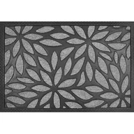 Wycieraczki - Wycieraczka plants prostokątna KONTRAST 40 x 60 cm czarnoszary - miniaturka - grafika 1