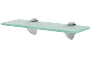 Wąska szklana półka 30x10 G1-T59 - Półki łazienkowe - miniaturka - grafika 1