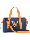 Torby podróżne - Reisenthel Torba podróżna w kolorze granatowo-pomarańczowym - 27 x 21 x 12 cm - miniaturka - grafika 1