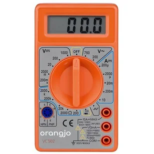 Miernik multimetr uniwersalny cyfrowy VC502 Electromalt - Multimetry - miniaturka - grafika 1