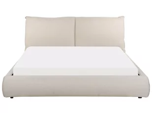 Łóżko tapicerowane 160 x 200 cm beżowe VINAY - Łóżka - miniaturka - grafika 4