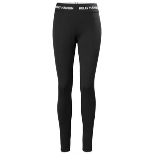 Helly Hansen Lifa Merino Midweight Pant, spodnie, damskie, czarny - Spodnie sportowe damskie - miniaturka - grafika 1