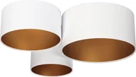 Lampy sufitowe - Lampa sufitowa Lumes Biało-złota nowoczesna plafoniada - EXX30-Bevra - miniaturka - grafika 1