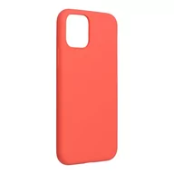 Etui i futerały do telefonów - Forcell Futerał SILICONE LITE do IPHONE 11 ( 6.1" ) różowy - miniaturka - grafika 1