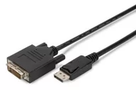 Kable komputerowe i do monitorów - Assmann Kabel połączeniowy DisplayPort - DVI (24-1) M/M 3m KKA5KUDV0170 [787221] - miniaturka - grafika 1