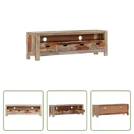 Szafki RTV - The Living Store szafka pod telewizor 130x30x40 cm lite drewno palisander - miniaturka - grafika 1