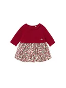 Sukienki i spódniczki dla dziewczynek - Mayoral Sukienka codzienna 2821 Czerwony Regular Fit - miniaturka - grafika 1