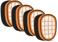 Filtry do odkurzaczy - Blurr 4x Filtr do Philips FC5005, FC6802, SPEEDPRO MAX Aqua + PLUS FC XC Filtr do Odkurzacza + Gąbka - miniaturka - grafika 1