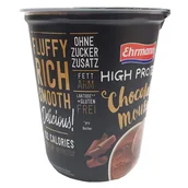 Kefiry, jogurty, maślanki - EHRMANN - Mus czekoladowy z dużą zawartością protein - miniaturka - grafika 1