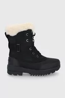 Śniegowce damskie - Sorel Śniegowce skórzane Torino Parc II Boot WP kolor czarny - miniaturka - grafika 1