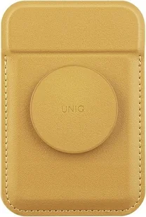 Uniq Flixa Magnetyczny Portfel Na Karty Z Podpórką Żółty/Canary Yellow Magsafe - Portfele - miniaturka - grafika 1