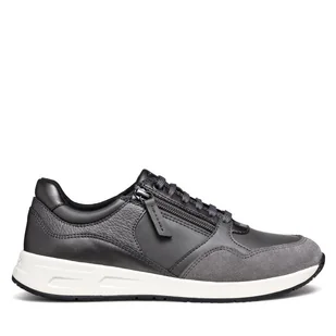 Sneakersy Geox D Bulmya D36NQB 054AJ C9F1G Szary - Sneakersy damskie - miniaturka - grafika 1