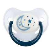 Smoczki do butelek - Smoczek CANPOL BABIES Night Dreams 0-6 m Niebieski - miniaturka - grafika 1
