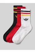 Skarpetki męskie - Skarpety z nadrukiem z logo w zestawie 3 szt. - adidas Originals - miniaturka - grafika 1