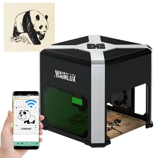 Grawer Laserowy 3W Drewno Plastik Papier Skóra Bluetooth K6 Pc Usb Wainlux - Grawerowanie i akcesoria - miniaturka - grafika 1