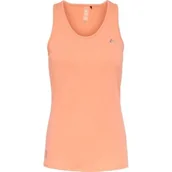 Bluzki damskie - ONLY GŁADKA RÓŻOWA BLUZKA NA RAMIĄCZKA DOPASOWANA S 6BA - miniaturka - grafika 1