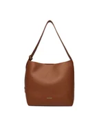 Torebki damskie - Gino Rossi Torebka C-THANA-KQ031 Brązowy - miniaturka - grafika 1