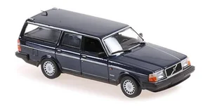 Volvo 240 Gl Break 1986 Dark Blue Metallic 1:43 Minichamps - Samochody i pojazdy dla dzieci - miniaturka - grafika 1