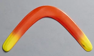 Rogal Fluoro Pomarańczowy bumerang powracający - praworęczny - Inne gry towarzyskie - miniaturka - grafika 1
