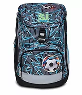 Plecaki szkolne i tornistry - SJ UPDOWN Soft – plecak na ciemię; ergonomiczny tornister szkolny z systemem regulacji wysokości i trwałej tkaniny; z kieszenią na butelkę z napojem, kieszeniami bocznymi, paskiem na klatkę piersiową - miniaturka - grafika 1