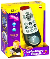 Zabawki interaktywne dla dzieci - Dumel Discovery Cyferkowy Pilocik Szary 42398 - miniaturka - grafika 1